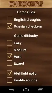 Шашки скриншот 3