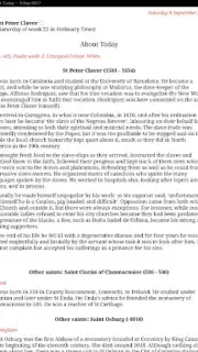 Catholic Calendar from Universalis скриншот 9
