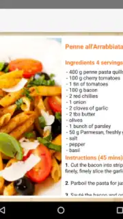 Pasta Rezepte скриншот 9