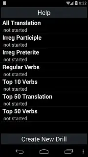 Spanish Verb Trainer скриншот 5