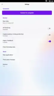 Opera Touch скриншот 3
