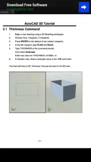 Autocad 2007 3D Tutorial скриншот 10