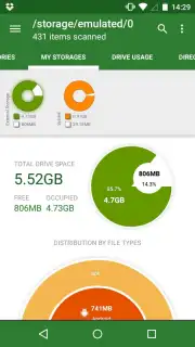 Disk Usage & Storage Analyzer скриншот 5