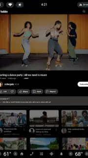 YouTube (Android Auto) скриншот 7
