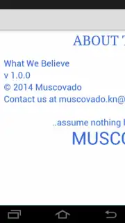 What We Believe скриншот 4