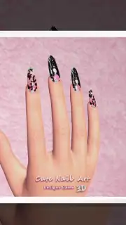 Cute Nail Art Designs Game 3D скриншот 2