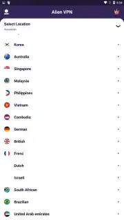 Alien VPN скриншот 5