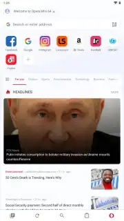 Opera Mini скриншот 2