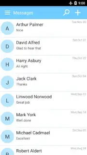SMS text messaging app скриншот 6