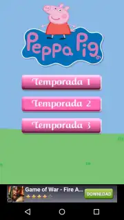 Vídeos Peppa Pig скриншот 1