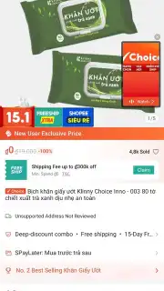 Shopee VN скриншот 5