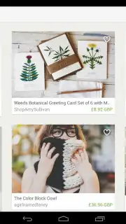 Etsy скриншот 1
