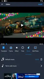 Video maker with photo & music скриншот 12
