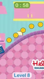 Hello Kitty games - car game скриншот 7