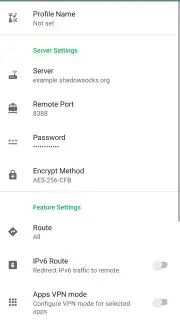 Shadowsocks скриншот 18