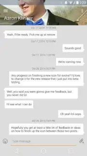 EvolveSMS скриншот 5