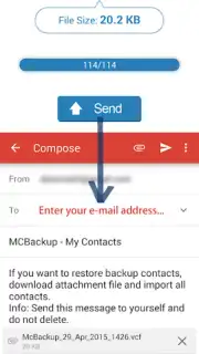 MCBackup скриншот 3