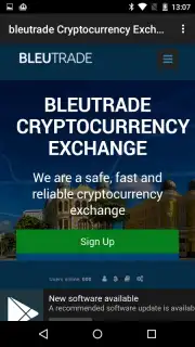 bleutrade скриншот 7
