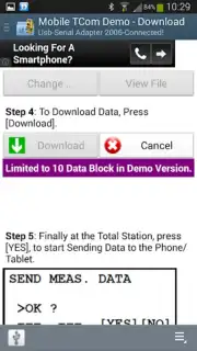 Mobile TCom Demo скриншот 11