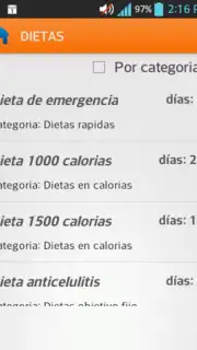 Diets for losing weight скриншот 3
