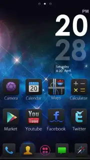 (FREE)Andy GO Launcher Theme скриншот 4