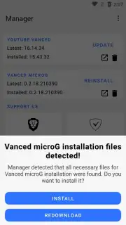 Vanced Manager скриншот 4