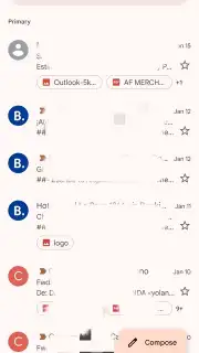 Gmail скриншот 3