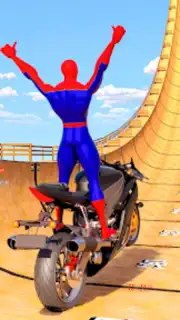 Mega Ramp Stunt - Bike Games скриншот 1