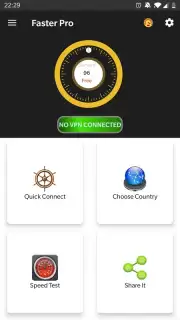 VPN-Faster Pro скриншот 1